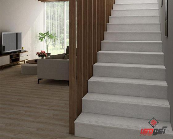 تولیدی سرامیک پله طرح چوب ارزان