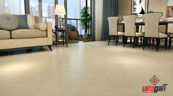 مواد مصرفی در تولید سرامیک کف پذیرایی مات