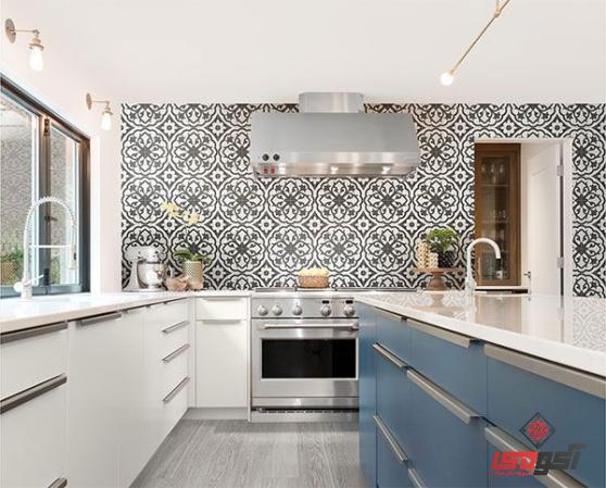 10 مدل کاشی بین کابینتی جدید جذاب سه بعدی
