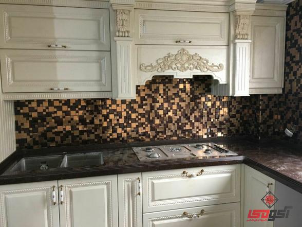 کاشی بین کابینتی کلاسیک شیک ترین انتخاب برای فضای آشپزخانه