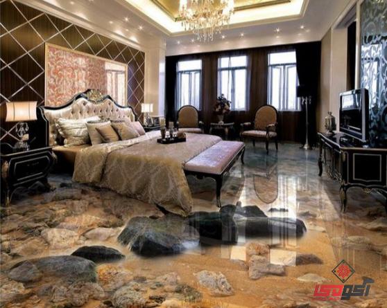 قیمت کاشی سه بعدی اتاق خواب در طرح های مختلف خیره کننده