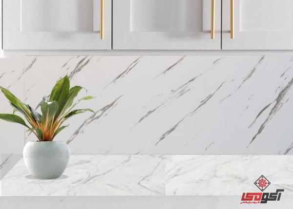 کاشی بین کابینتی طرح سنگ