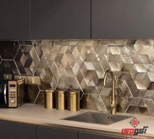 کاشی بین کابینتی برجسته