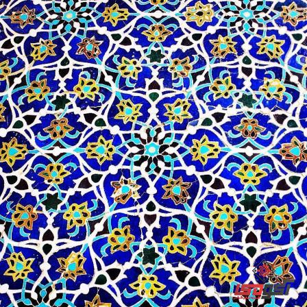 بهترین کیفیت کاشی هفت رنگ مساجد
