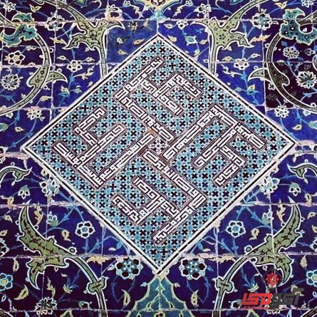 تولید کاشی هفت رنگ مساجد