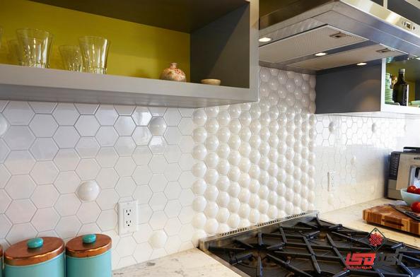 قیمت کاشی بین کابینتی سه بعدی برچسبی مناسب فضای آشپزخانه
