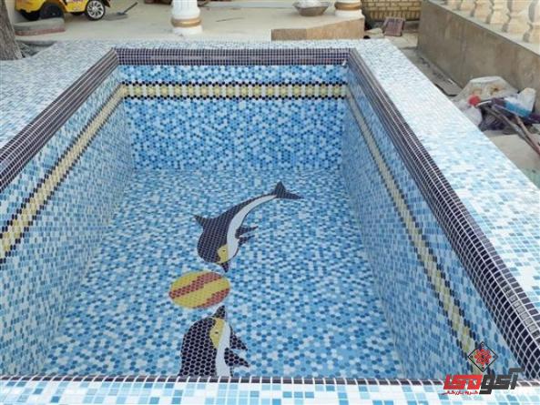 مدل های کاشی استخری سه بعدی مقاوم در برابر رنگ پریدگی با قابلیت ضد خش بودن
