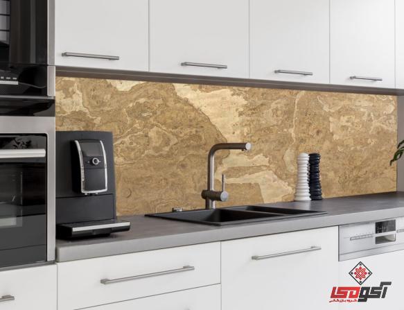 خرید کاشی بین کابینتی طرح سنگ برای دیوار و کف ساختمان