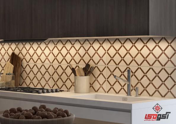 کاشی بین کابینتی برجسته