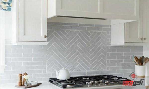 بررسی کیفی کاشی پشت کابینتی