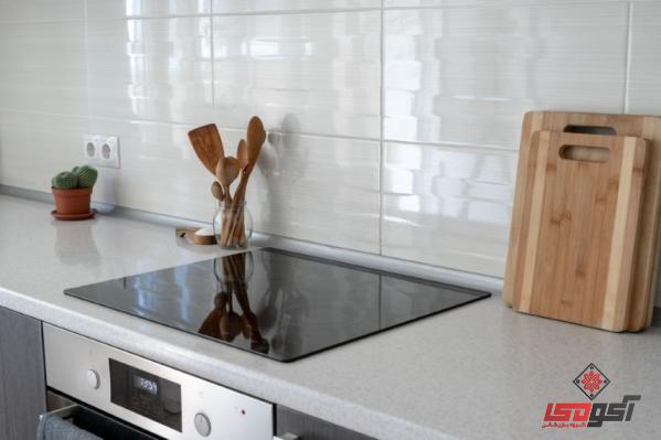 کاشی پشت کابینتی سفید