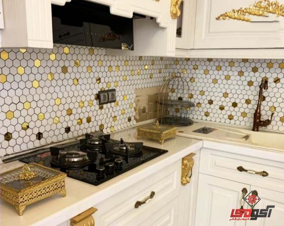 کاشی بین کابینتی لانه زنبوری