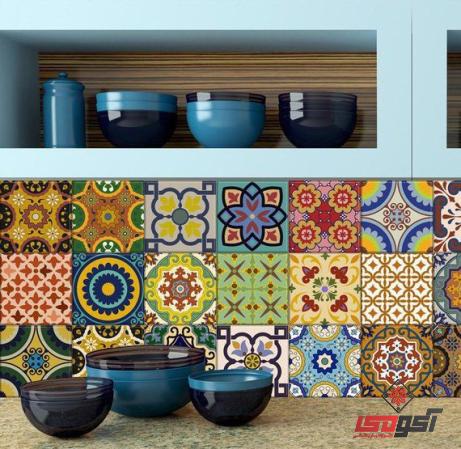 عرضه کننده کاشی سنتی آشپزخانه با قیمت انواع طرح های مختلف