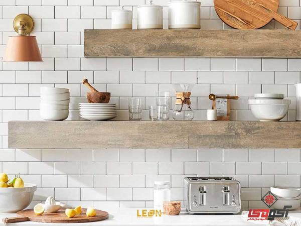 کاشی بین کابینتی ساده