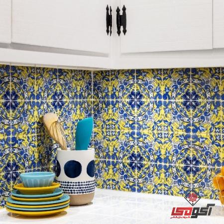 خرید کاشی بین کابینتی چسبی