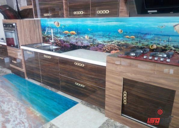 کاشی بین کابینتی سه بعدی