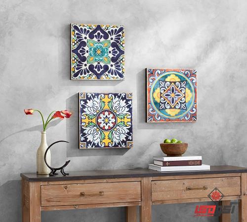 خرید کاشی سنتی سبز در سایز و طرح های متنوع با بهترین قیمت