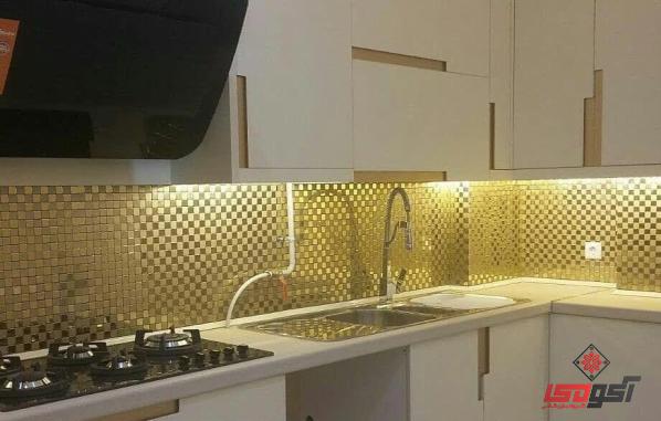 قیمت کاشی بین کابینتی طلایی