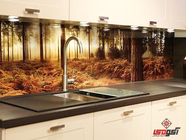 کاشی بین کابینتی سه بعدی