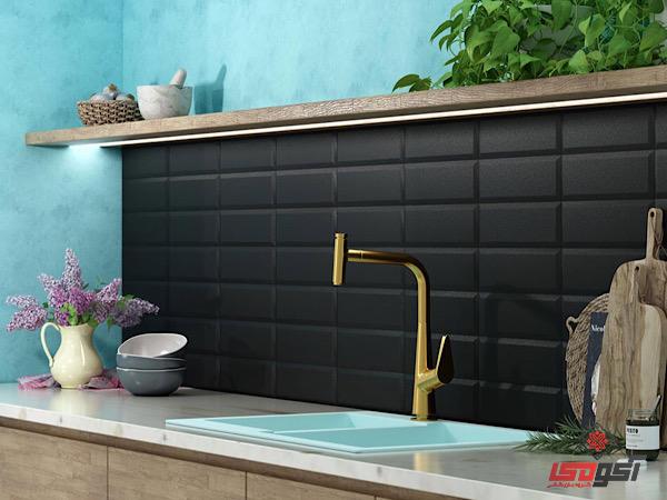 کاشی بین کابینتی آجری